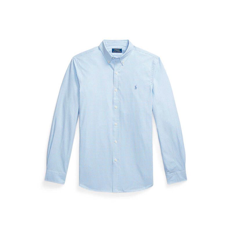 Polo Ralph Lauren Custom Fit Gingham Stretch Poplin Shirt image number 2